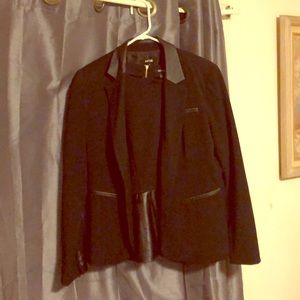 2 piece blouse and blazer